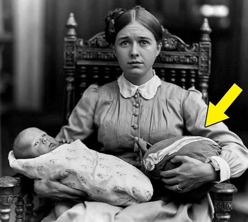 Cover Image for في عام 1906، أم تحمل طفلها — حتى يتوقف الجميع عن الحركة عندما يرون ما تحمله.