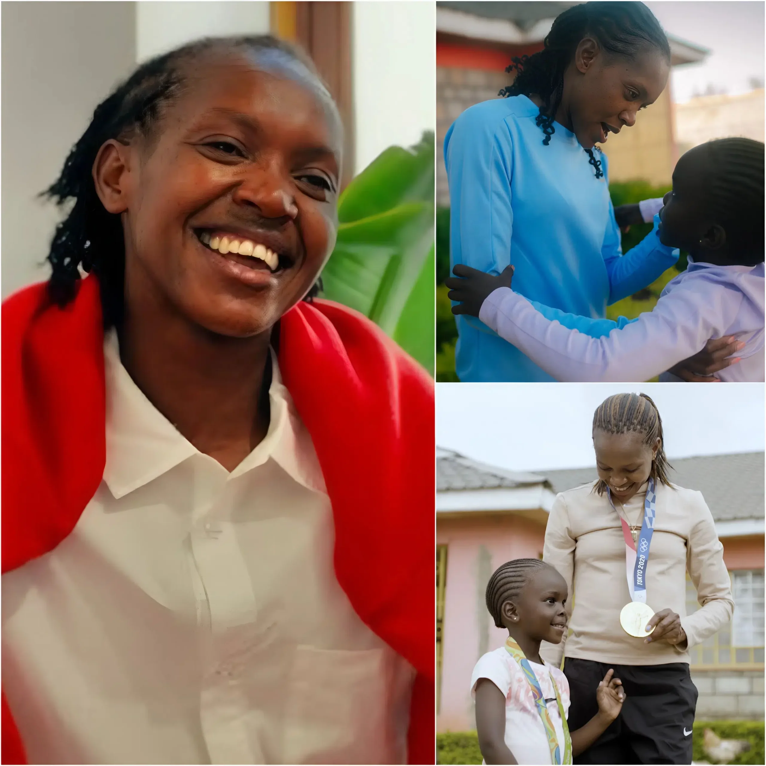 Cover Image for Tears Could Not Be Held Back: Faith Kipyeon unexpectedly adopted a young girl from a sports village in Kenya, dedicating a large sum to support her education and help her chase her dream of running… — But at the very moment of signing the adoption papers, Faith’s words left the entire room silent, overwhelmed with emotion. Watch the full story below 👇