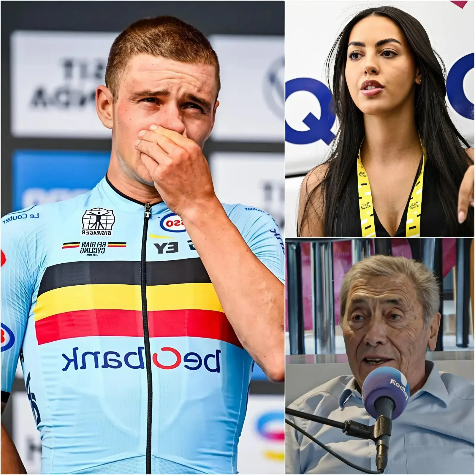 Cover Image for LAATSTE NIEUWS: De echtgenote van Remco Evenepoel, Oumaima Rayane, heeft onverwacht het woord genomen namens haar man om haar oprechte excuses aan te bieden aan legende Eddy Merckx, nadat Remco Evenepoel eerder oneerbiedige uitspraken had gedaan en onjuiste verhalen over het verleden van Eddy Merckx had opgerakeld. En onmiddellijk daarna reageerde de legende Eddy Merckx zelf… 👇👇