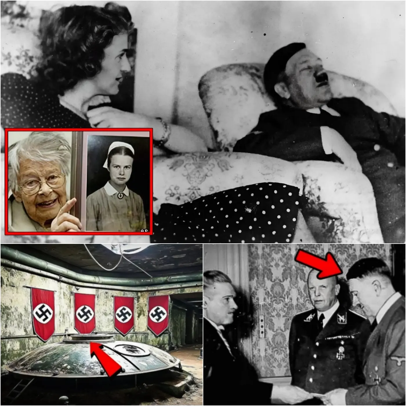 Cover Image for قبل وفاتها، الممرضة الخاصة بهتلر، إيرنا فليغل، كشفت أخيرًا عما حدث بالفعل في القبو، مما أثار هوسًا مرعبًا… ثم حدث هذا.