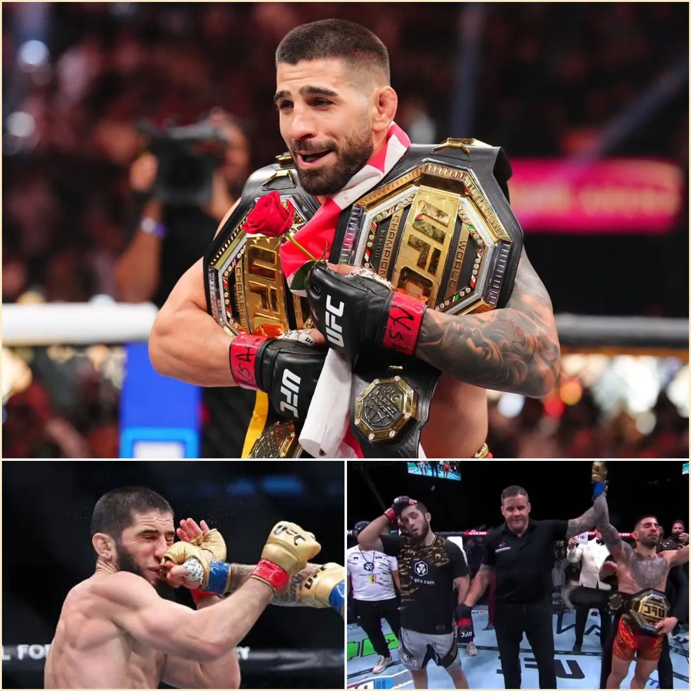 Cover Image for “He Couldn’t Survive Me!” — Ilia Topuria Ends Islam Makhachev After a Relentless 25-Minute Beatdown