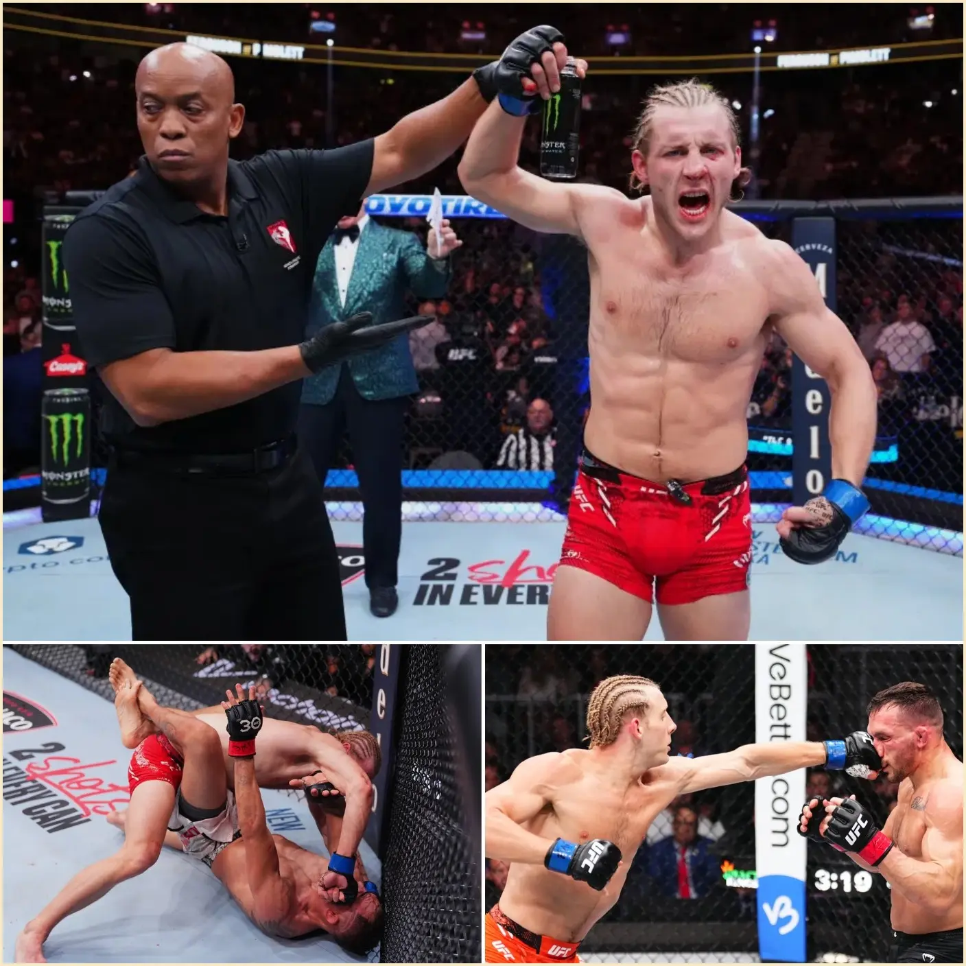 Cover Image for Paddy Pimblett Turns Justin Gaethje Into a Highlight Reel in a Violent 90-Second KO
