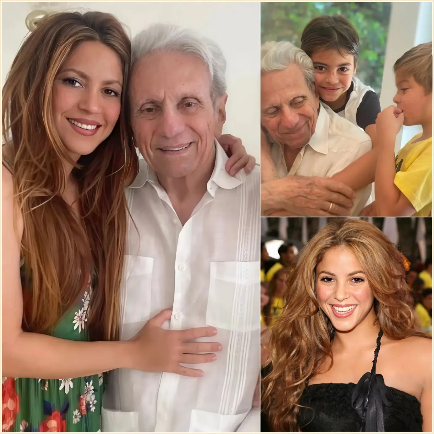 Cover Image for SORPRESA: Shakira y sus hijos disfrutaron de unas vacaciones en la tierra natal de sus abuelos. Comidas familiares, juegos en el campo y momentos de risa compartidos marcaron la visita. Los padres de Shakira se mostraron felices al ver que su hija, por fin, se encuentra en paz y que las dificultades del pasado quedaron atrás. Pero lo que realmente los hizo llorar fue el hombre que Shakira llevó consigo. Con voz firme y una sonrisa llena de ilusión, ella declaró: “Me voy a casar con él…”.