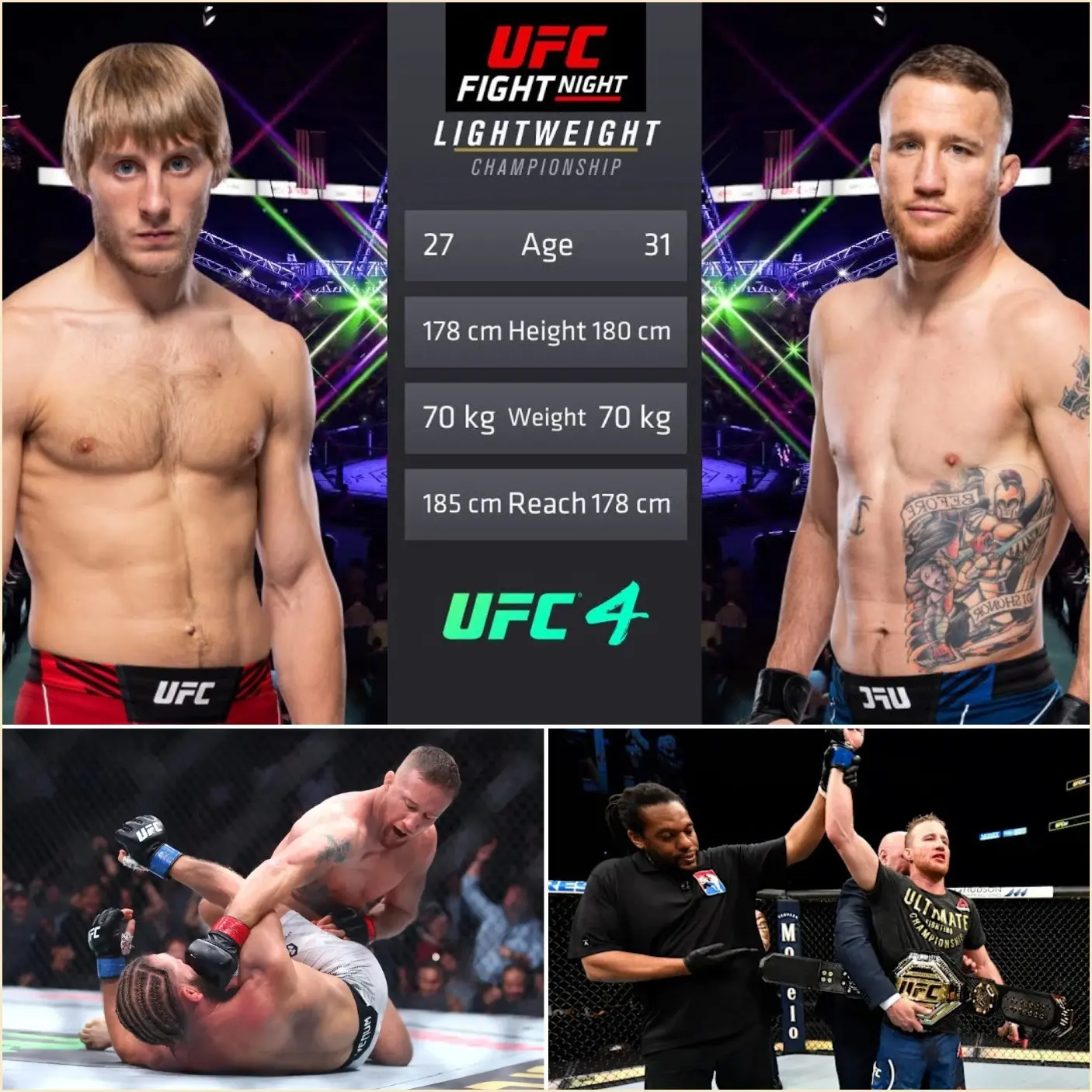 Cover Image for “I’ll Retire Him in Under Five Minutes!” — Justin Gaethje’s Cold-Blooded Message to Paddy Pimblett